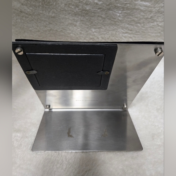 Harley Davidson "...It's The Journey" Metal Standing Picture Frame GUC - Picture 4 of 8